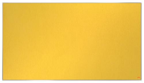 Nobo Impression Pro 55” Felt Yellow Noticeboard
