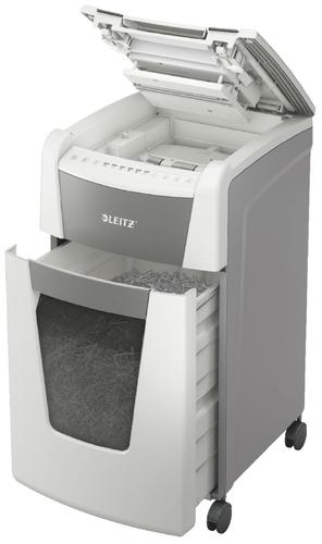 Leitz IQ Autofeed Office 300 Cross-Cut P-4 Shredder White 80151000 Department & Office Shredders SM3103
