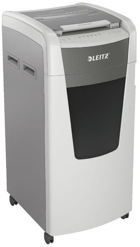 Leitz IQ AutoFeed Office Pro 600 Cross Cut Shredder 110 Litre 600 Sheet Automatic/15 Sheet Manual White 80171000