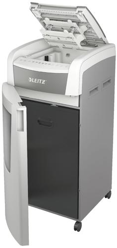 Leitz IQ AutoFeed Office Pro 600 Micro Cut Shredder 110 Litre 600 Sheet Automatic/10 Sheet Manual White 80181000