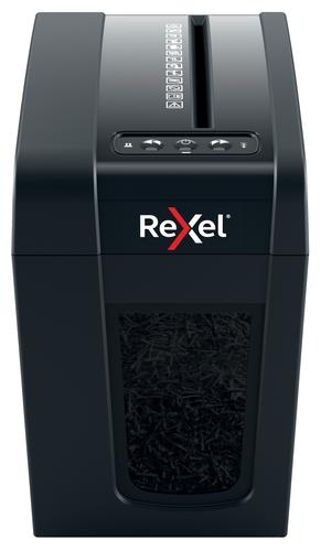 Rexel Secure X6-SL Whisper-Shred™ Cross Cut Paper Shredder Black