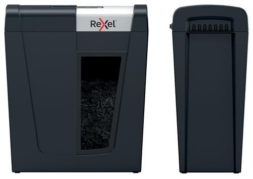 The Rexel Secure MC4 paper shredder shreds up to 4x A4 sheets at once. An ideal home shredder machine due to its compact size and Whisper-Shred™ operation. Conforms to DIN level P-5* Using 80gsm weight paper