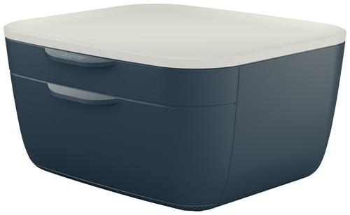 Leitz Cosy Drawer Cabinet 2 drawers (1 small and 1 large), Velvet Grey