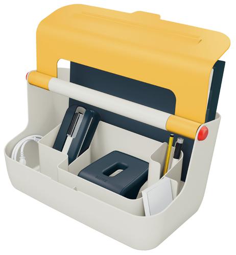 Leitz Cosy Storage Carry Box Warm Yellow 61250019 ACCO Brands