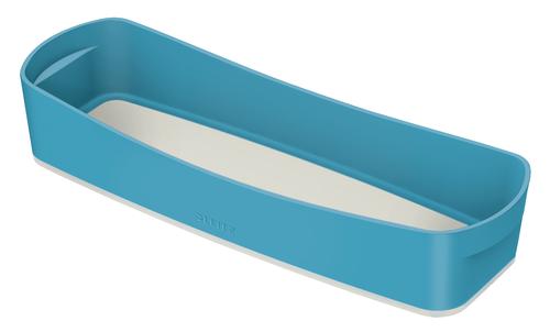 Leitz MyBox Cosy Organiser Tray Long, Storage, W 307 x H 55 x D 105 mm, Calm Blue