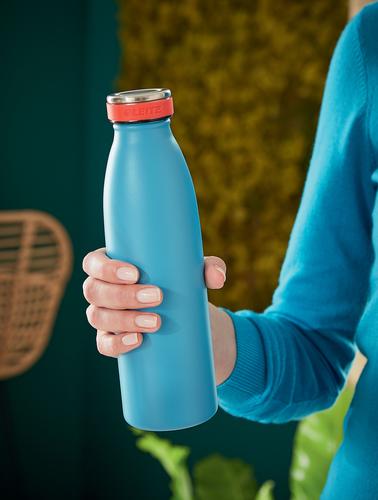 Leitz Cosy 500ml Insulated Water Bottle Calm Blue | 33316J | ACCO Brands