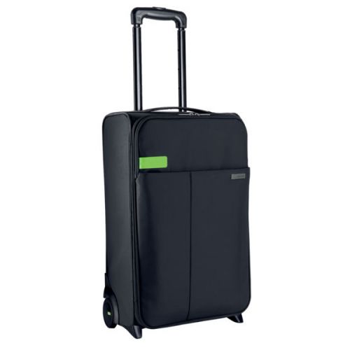 Leitz Complete 2-wheel Hand Luggage Trolley Smart Traveller Black