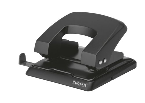Centra Hole Punch 30 Sheets Black - 623667 Hole Punches 27271AC