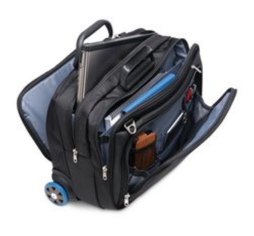 Kensington Contour Overnight Roller Laptop Case for Laptops up to 17 inch Black 62348 24693AC Buy online at Office 5Star or contact us Tel 01594 810081 for assistance
