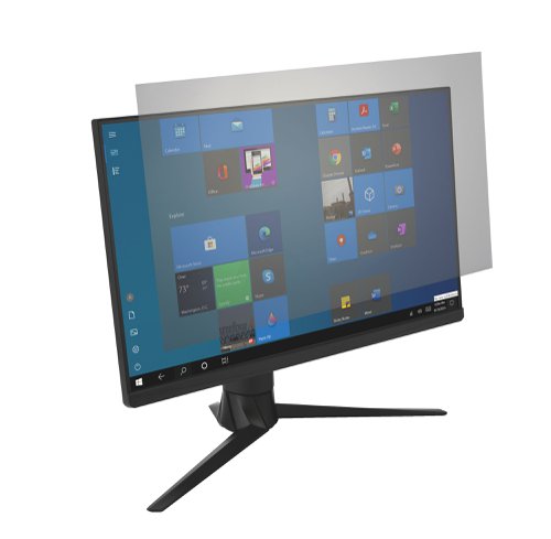 Reduce glare and harmful blue light, and improve clarity with Kensington’s Anti-Glare and Blue Light Reduction Filter for 23.8" Monitors.This filter reduces harmful blue light by up to 43%, and features an antimicrobial coating (matte side only) that inhibits bacteria growth by up to 99% (tested to JIS Z 2801 : 2010E for Escherichia coli and Staphylococcus aureus).An innovative anti-glare coating (matte side only) reduces reflection and improves clarity. Seamless attachment makes installation and removal easy and mess-free.