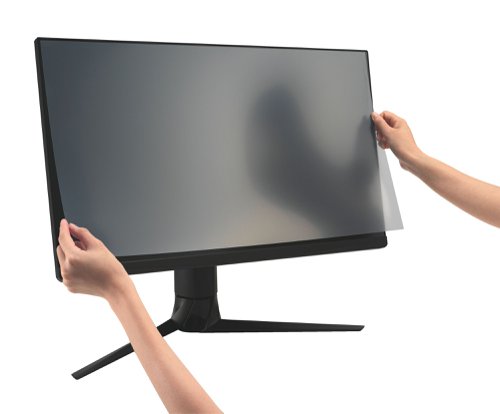 Reduce glare and harmful blue light, and improve clarity with Kensington’s Anti-Glare and Blue Light Reduction Filter for 27" Monitors.This filter reduces harmful blue light by up to 43% and features an antimicrobial coating (matte side only) that inhibits bacteria growth by up to 99% (tested to JIS Z 2801: 2010E for Escherichia coli and Staphylococcus aureus). An innovative anti-glare coating (matte side only) reduces reflection and improves clarity.Seamless attachment makes installation and removal easy and mess-free.