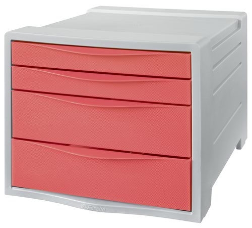 Esselte Colour Breeze Drawer Cabinet, 4 drawers