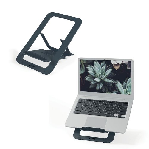 Leitz Ergo Aluminium Ultra-Flat Laptop Stand - 63460089  52163AC