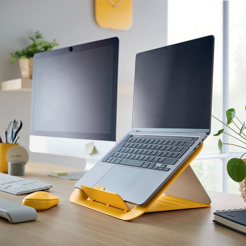 Leitz Cosy Ergo Laptop Riser Warm Yellow 64260019 55745AC