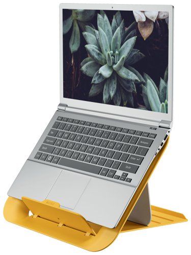 Leitz Cosy Ergo Laptop Riser Warm Yellow 64260019