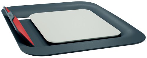 Leitz Ergo Cosy Adjustable Laptop Stand Velvet Grey 64260089 - LZ12936