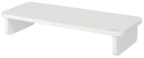 Leitz Ergo Stylish Monitor Riser Stand White - 64340001 ACCO Brands