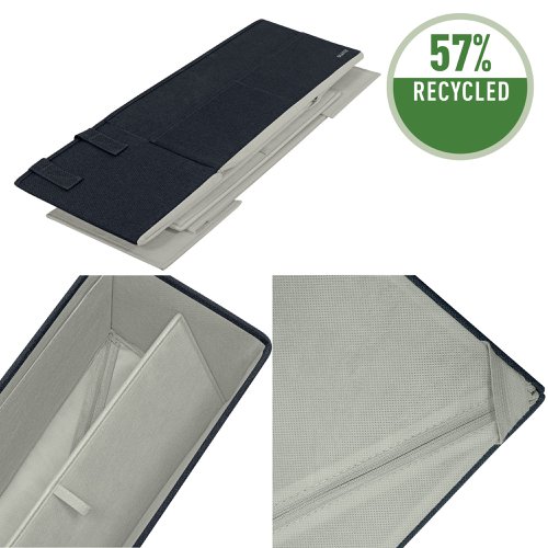 Leitz Fabric Hot-Desking Work Bag Grey 64440089