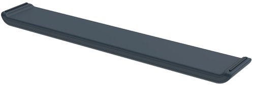 21853AC - Leitz Height Adjustable Keyboard Wrist Rest Dark Grey - 65230089