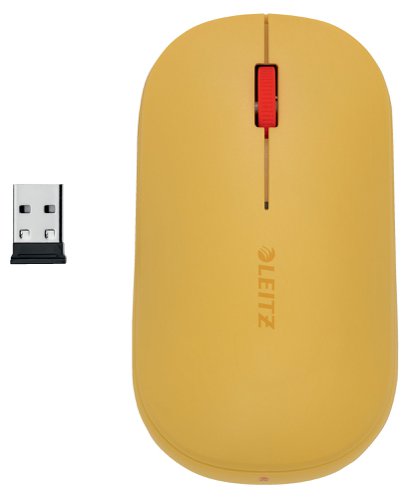 Leitz Cosy Wireless Mouse Warm Yellow 65310019  56676AC