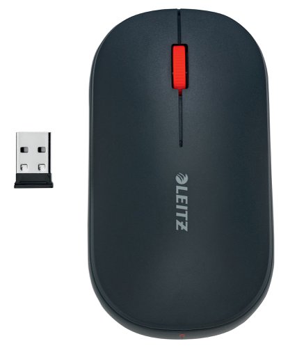 Leitz Cosy Wireless Mouse Velvet Grey 65310089  56690AC