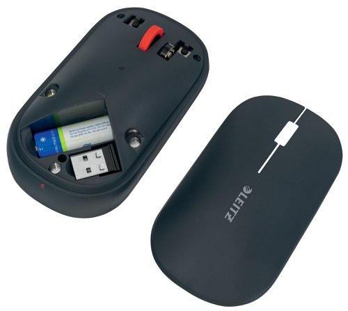 Leitz Cosy Wireless Mouse Velvet Grey 65310089  56690AC