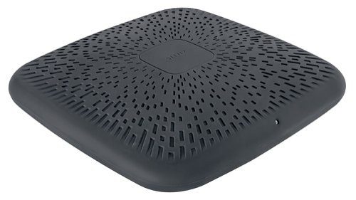 The Leitz Ergo Active Wobble Cushion is the perfect seat pad for a comfortable and active workspace. Designed to be used on any chair, this inflatable seat cushion helps strengthen the back by creating micro-movement to maintain balance while seated. The IGR certified seat support cushion will improve blood circulation and relieves spinal pressure to reduce discomfort caused by extended periods of sitting or health conditions such as sciatica.  Square shape for more improved ergonomics thanks to enlarged sitting surface compared to standard round wobble cushions and intuitive correct positioning on chair. With it's minimalist design, this stylish orthopaedic seat cushion can have a positive impact on wellbeing by effortlessly creating the perfect active working set-up. Combine with other Leitz Ergo products for an inviting and flexible workspace to help you stay active and productive throughout the day.