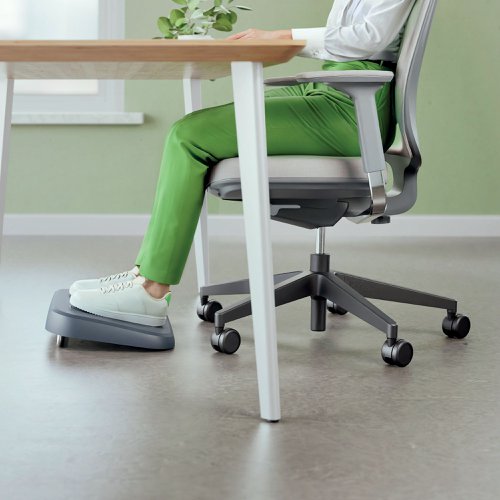 Leitz Ergo Adjustable Desk Footrest - Made From 80% Recycled Plastic - 65460089