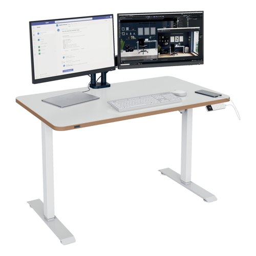 Leitz Ergo Compact Electric Sit Standing Desk 120 x 70cm