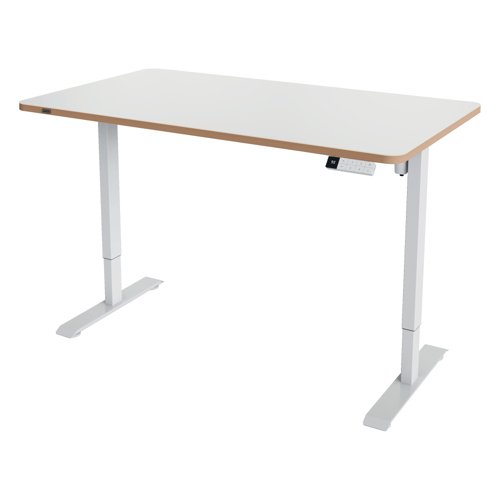 Leitz Ergo Electric Sit Standing Desk 140 x 80cm with Stand-Up Reminder
