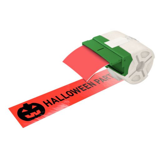 Leitz Icon Intelligent Plastic Label Cartridge 88 mm For multipurpose use. Permanent adhesive. 10 m. Red