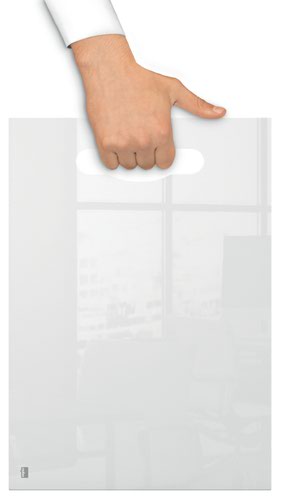 Nobo Transparent Acrylic Mini Portable Whiteboard Desktop Notepad A4 1915613 ACCO Brands