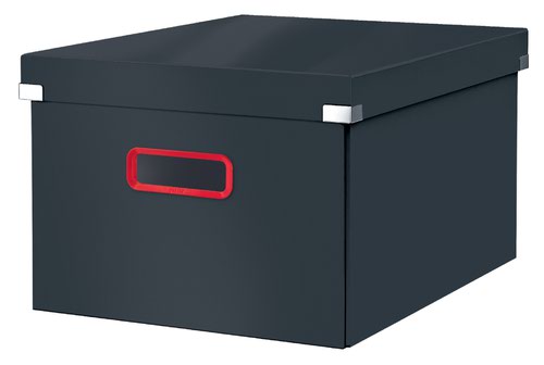Leitz Click & Store Cosy Medium Storage Box Velvet Grey
