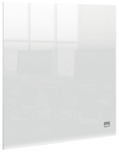 Nobo Transparent Acrylic Mini Whiteboard Desktop or Wall Mounted 300x300mm