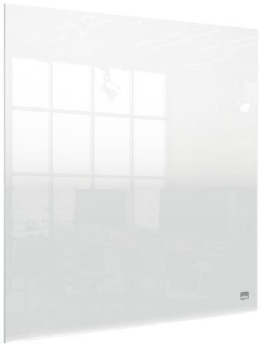 Nobo Transparent Acrylic Mini Whiteboard Desktop 450x450mm 1915617