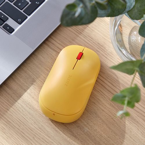 Leitz Cosy Wireless Mouse Warm Yellow 65310019 56676AC Buy online at Office 5Star or contact us Tel 01594 810081 for assistance