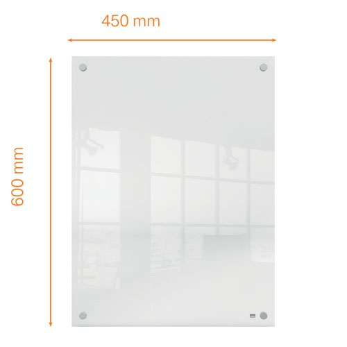 Nobo Transparent Acrylic Mini Whiteboard Wall Mount 600x450mm 1915621 NB62111 Buy online at Office 5Star or contact us Tel 01594 810081 for assistance