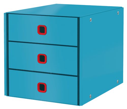 Leitz Click & Store Cosy Drawer Cabinet (3 drawers) Calm Blue