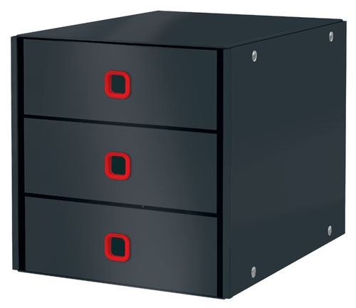 Leitz Click & Store Cosy Drawer Cabinet (3 drawers) Velvet Grey