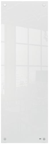 Nobo Small Glass Whiteboard Panel 300x900mm White 1915604 ACCO Brands