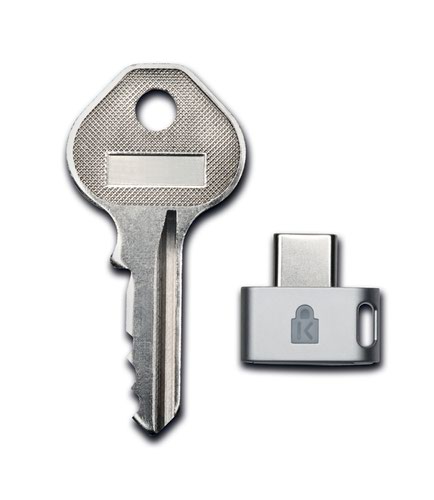 The VeriMark™ Guard USB-C Fingerprint Key – FIDO2, WebAuthn/CTAP2 and FIDO U2F – Cross Platform offers the latest in biometric authentication. FIDO2 and FIDO U2F certified with expanded authentication options, including strong single-factor (passwordless), dual, multi-factor and Tap-and-Go for FIDO U2F services.Maximum compatibility with web services including Google, Facebook and Microsoft (for Windows Hello, refer to VeriMark or VeriMark IT), with support for Chrome, Edge, Firefox and Safari.Designed for Windows 10, this biometric authentication solution with security key functionality supports the latest web browsers (Chrome, Edge, Firefox and Safari). Cross-platform compatibility on macOS and ChromeOS is supported via our Tap-and-Go feature (i.e. security key). Please note that some services may require Security Key sign in setup to be performed on a Windows-based computer, in order to allow biometric authentication; see our support page (kensington.com/software/verimark-setup) for a list of compatible services. Tap-and-Go combines a username and password with second-factor security key authentication, to enable extra security on non-FIDO2 services.FIDO2 and FIDO U2F certified, VeriMark™ Guard offers expanded authentication options for FIDO2 biometric authentication services as well as FIDO U2F services requiring security key functionality. Provides strong single-factor (passwordless), dual, multi-factor and Tap-and-Go support, making it the best biometric authentication key on the market. Supports up to 10 fingerprints.While FIDO2 is the latest in comprehensive online security, with new services being added all the time, not all services support this standard yet. VeriMark™ Guard was developed to allow biometric and security key authentication, so it can grow with you and your authentication needs. We encourage you to view our listing of services under the support section (kensington.com/software/verimark-setup) of our site, to ensure you receive the best possible experience.Encrypted end-to-end security with Match-in-Sensor™ Fingerprint Technology combines superior biometric performance and 360° readability with anti-spoofing technology. Exceeds industry standards for false rejection rate (FRR 2%) and false acceptance rate (FAR 0.001%).Exceeds industry standards for false acceptance rate (FAR) and false rejection rate (FRR). Supports GDPR compliance.