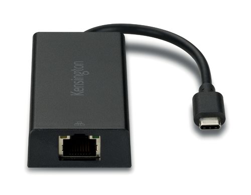 Kensington Managed USB-C to 2.5G Ethernet Adapter Black