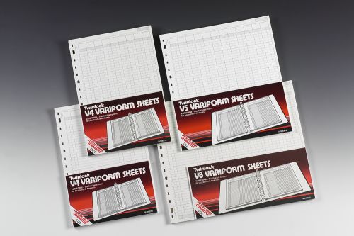 Twinlock V4 Variform 6 Column Cash Sheets (Pack 75) 75932