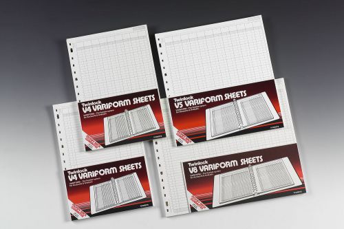 Rexel Variform V8 4 Debit 16 Credit Petty Cash Refill(Pack of 75)75990
