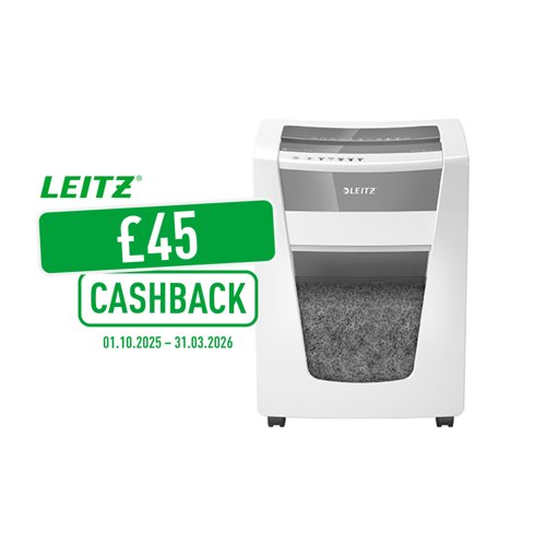 Leitz IQ Office Pro Micro Cut Shredder 30 Litre 17 Sheet White DS 80051000