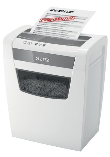 Leitz IQ Home Office Cross-Cut Paper Shredder P-4 White 80091000