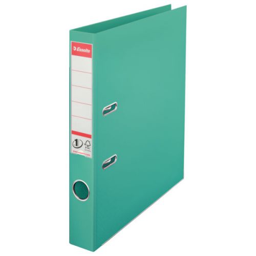Esselte No.1 Lever Arch File Polypropylene Turquoise - Outer carton of 10