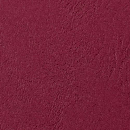 GBC Binding Cover Leathergrain A4 250gsm Dark Red (Pack 100) CE040030