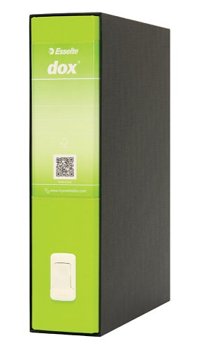 REXEL DOX 1 Lever Arch L Green - (1 Pack of 6)