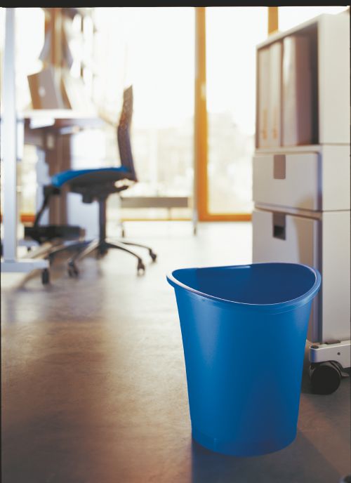 Esselte Intego Waste Bin 18Litre Blue